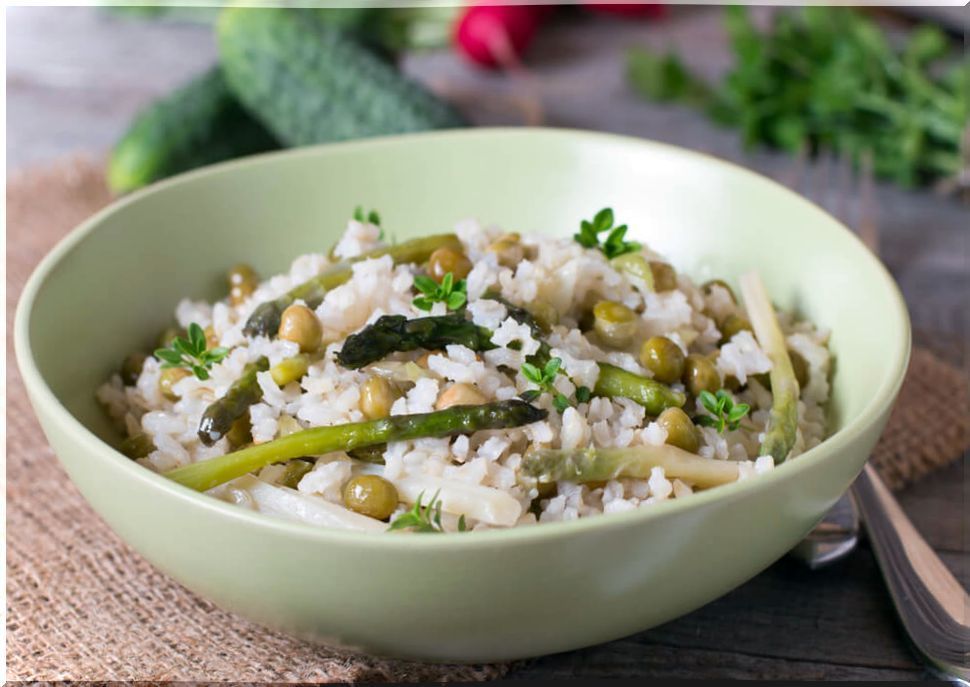 Rice with vegetables