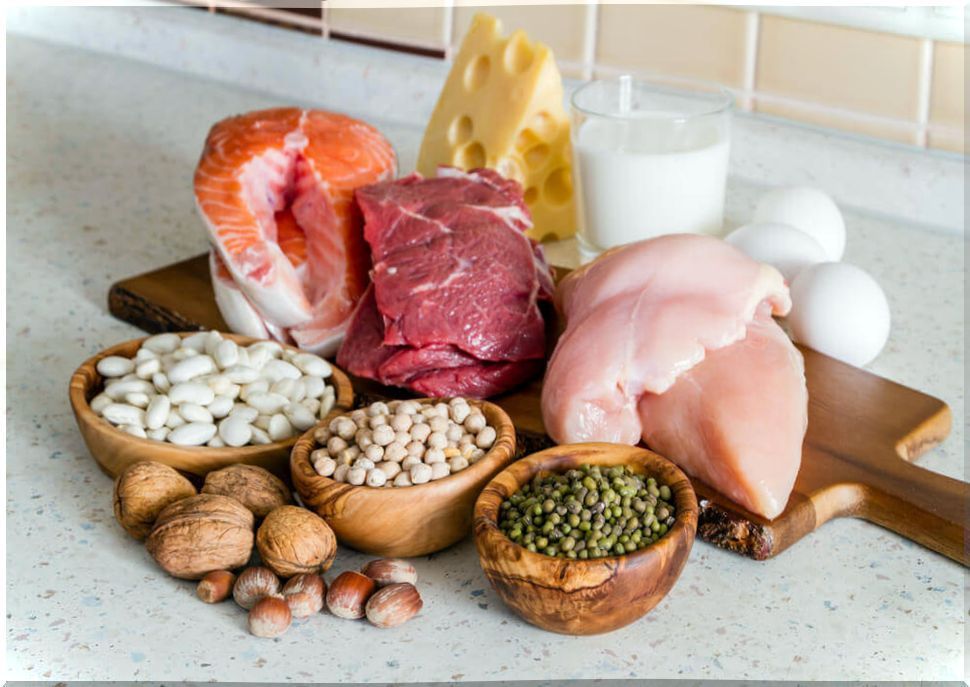 3 indicators that indicate a lack of protein in the diet