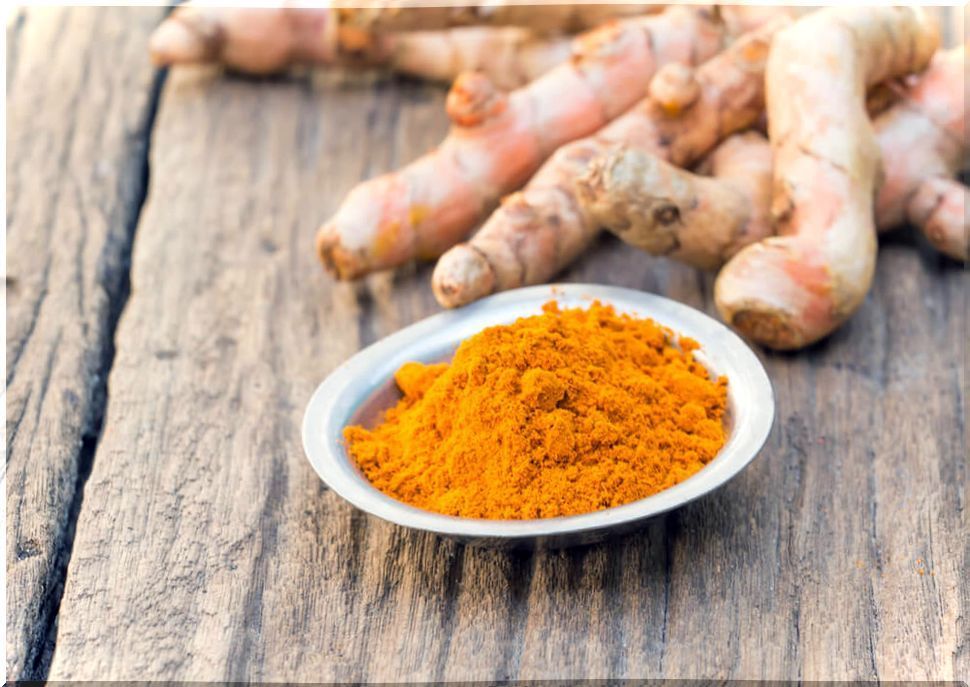 Turmeric root and powder