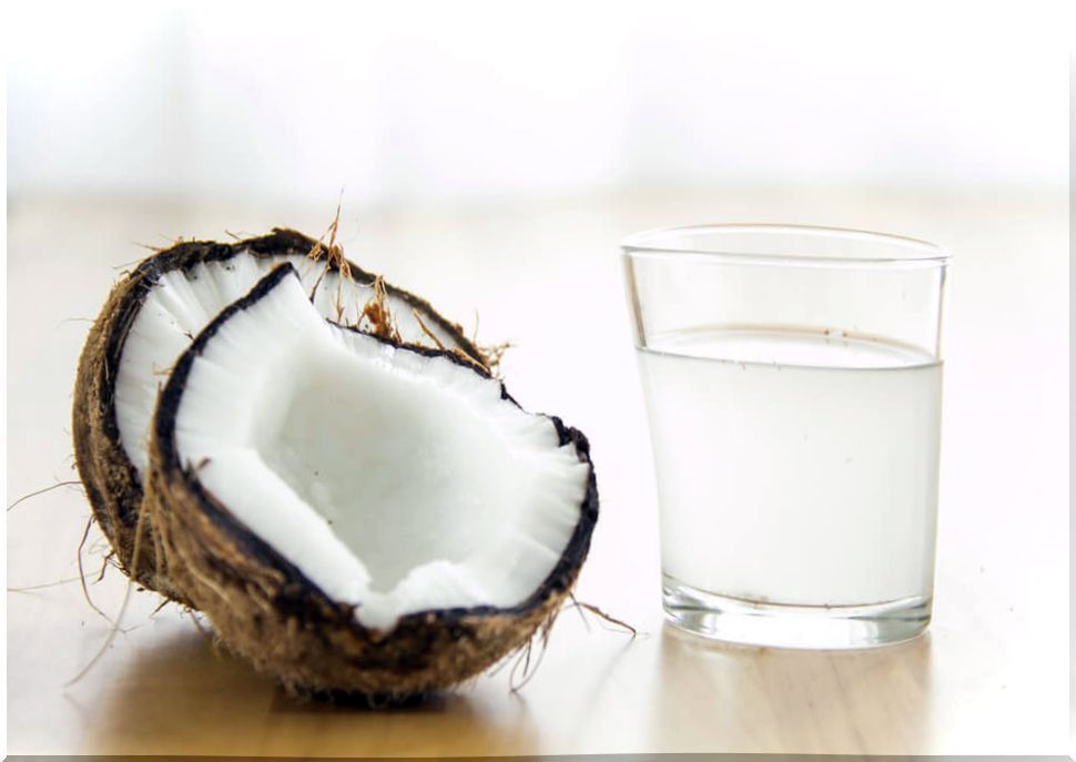 Coconut water.