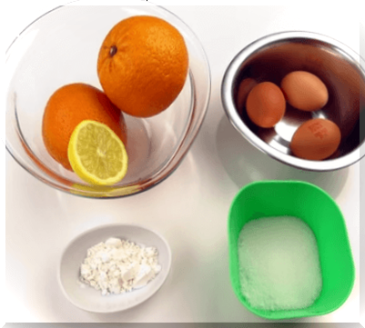 Orange foam - Ingredients