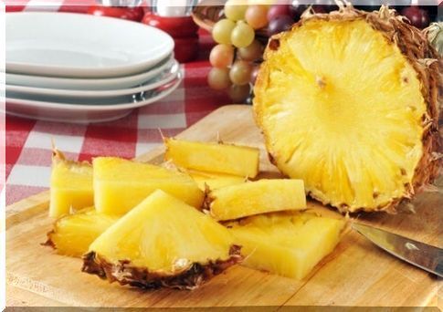 pineapple chunks to prevent arthritis in the hands