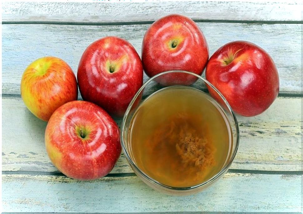 Apple cider vinegar: remedies to reduce stains