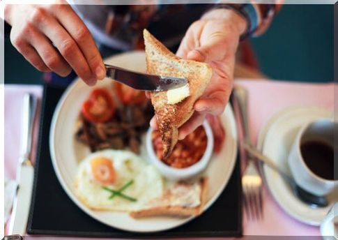 Woman hands preparing breakfast